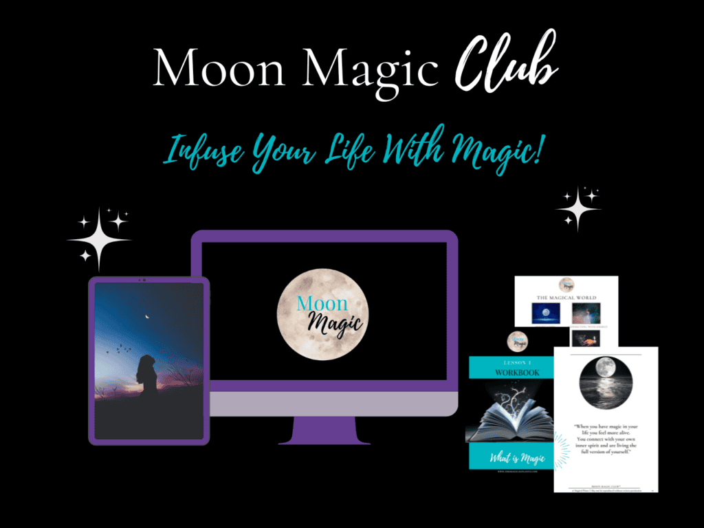 Mock up image of Moon Magic Club magic membership