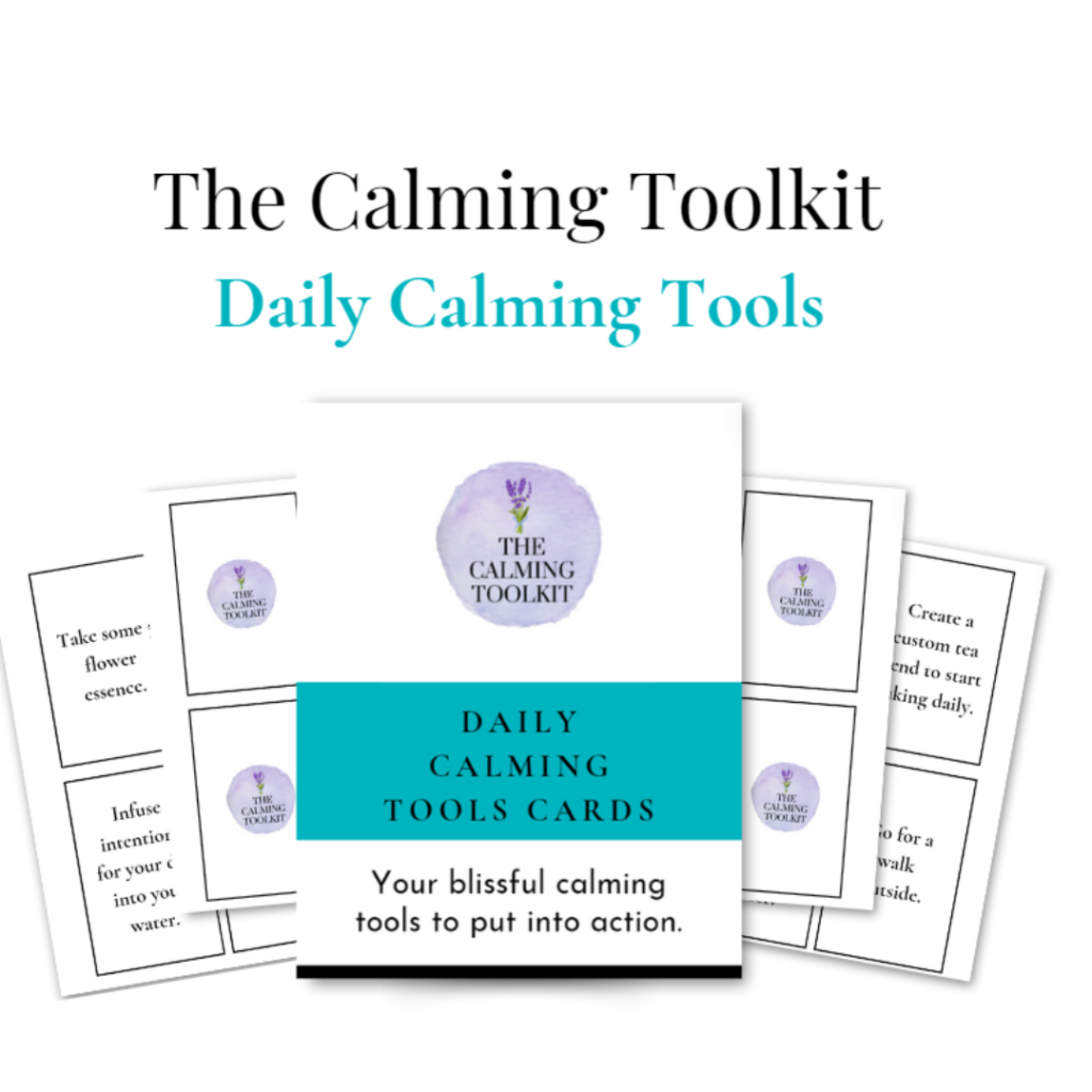 Calming Toolkit Daily Calming Tools